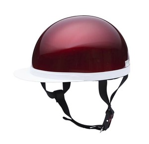 ユニカー工業 ヘルメット ベーシックスタイルハーフ キャンディレッド BH-01R