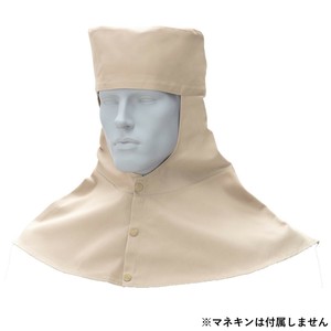 桑和 10017 溶接帽子 Lサイズ ベージュ(3) SOWA