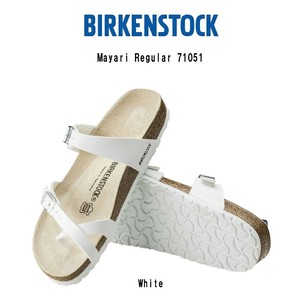 BIRKENSTOCK(ビルケンシュトック)マヤリ トング ストラップ ループ サンダル 白 ユニセックス 71051