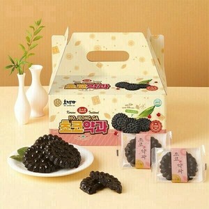 【HOJEONGA】ホンヤン 薬菓 ヤッカ チョコ味 35g 韓国 伝統菓子 チョコレート ギフト ホワイトデー