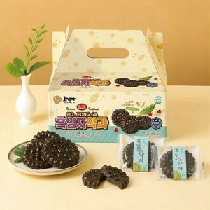 【HOJEONGA】ホンヤン 薬菓 ヤッカ 黒ごま味 35g 韓国 伝統菓子 黒ゴマ ほんのりシナモン