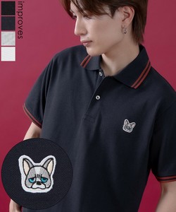 [SIDEWAYSTANCE] Polo Shirt Deer Dappled Pattern