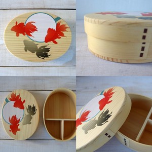Mage wappa Bento Box Japanese Style Ain Style Goldfish