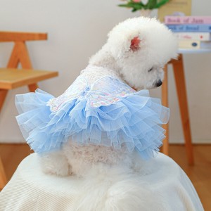 犬服 5サイズ ドッグウェア ペット服 ワンピース 蝶々