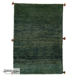 ギャッベ ペルシャ イラン オーガニックウール 絨毯 ラグ 玄関マットLL（約75×120cm）G1494　82×120cm