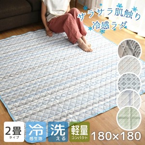 接触冷感 プリントラグ