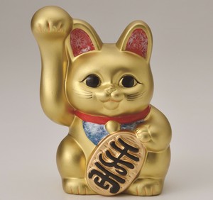 2025年新作■常滑焼【縁起置物/貯金箱】村田手長小判招き猫金