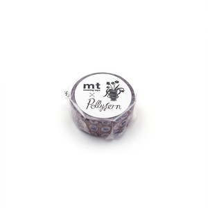 【カモ井加工紙】mt  Polly Fern　Tile     / マスキングテープ