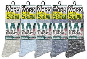 Crew Socks Socks 5-pairs 26 ~ 28cm S/S