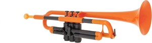 pBone music/pInstruments B♭トランペット・pTrumpet（ピー・トランペット） PTRUMPET1OR / ORANGE