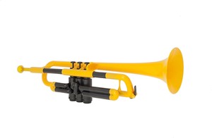 pBone music/pInstruments B♭トランペット・pTrumpet（ピー・トランペット） PTRUMPET1Y / YELLOW