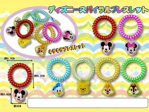 ディズニースパイラルブレスレット 6種アソート
