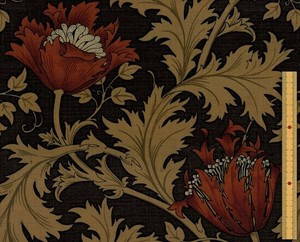 William morris アネモネ　シーチング生地50㎝カット 8217-11　カットクロス