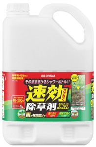 【アイリスオーヤマ　除草剤　ガーデニング】　速効除草剤4L