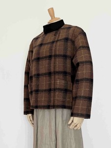 Jacket Collarless jacket
