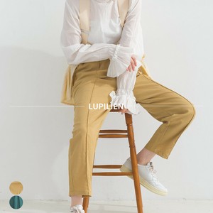 Full-Length Pant Center Press Waist Rayon Shirring