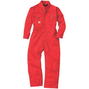 桑和 9009 キッズつなぎ 140サイズ ライトレッド(48) SOWA