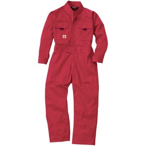 桑和 9009 キッズつなぎ 140サイズ レッド(43) SOWA