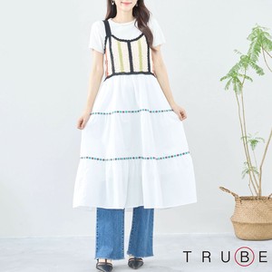 【M〜L】クロシェニットドッキングワンピース(C38-1244)（5号店）FM5