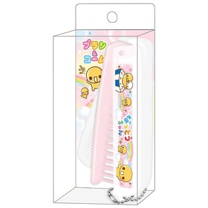 ■2025SS　新作■　平成メモリー　折りたたみブラシ＆コーム　なっとうちゃん
