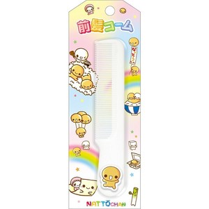 ■2025SS　新作■　平成メモリー　マスコット付き前髪コーム　なっとうちゃん