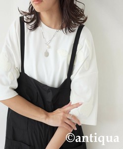 T 恤/上衣 针织衫 设计感上衣 刺绣 女士 antiqua