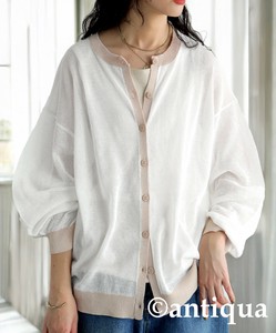 [antiqua] Cardigan Ladies fashion
