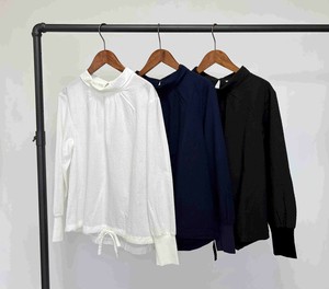 Button Shirt/Blouse Collar Blouse