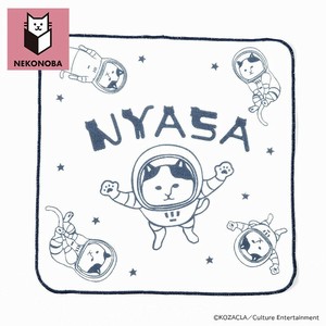 手帕 新商品 猫 纱布 绒布