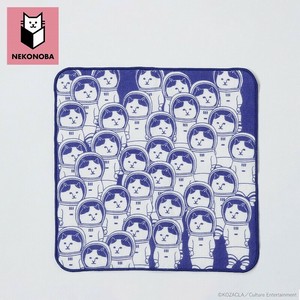 手帕 新商品 猫 纱布 绒布