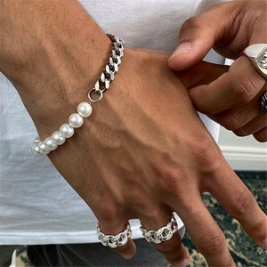 ブレスレット ステンレス　ブレスレット チェーン　メンズ アクセサリー　メンズ ブレスレット　平