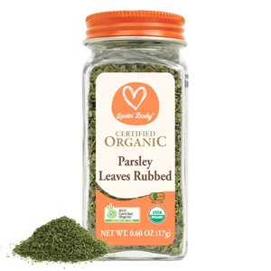 オーガニックパセリ 17g 有機パセリ Organic Parsley Leaves Rubbed