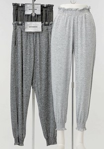 フリルバレルパンツ　フリル パンツ　無地　ルームウェアOK