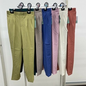 Full-Length Pant Ladies fashion Center Press Tapered Pants