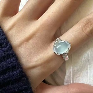 リング 指輪　花 リング フリーサイズ　シルバー925メッキ S925 リング　シルバー925 リング
