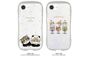 モフサンド　iPhone16e対応　クリスタルケース