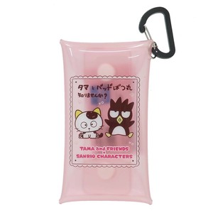 【ポーチ】タマ＆フレンズ×サンリオ クリアマルチケースS PK