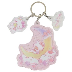 【キーホルダー】ハローキティ すやすや3連チャーム
