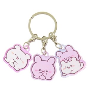 【キーホルダー】らぶいーず 3チャームキーホルダー すもっぴ＆ぴょんちー