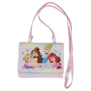 【クリップポケット】ディズニープリンセス ポケットポーチ ピンク