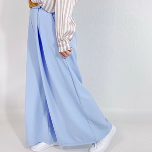 【イタリア製】春カラー タックワイドシルエットパンツ/ベルト付き（定番人気商品）