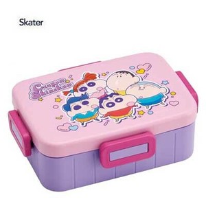便当盒 抗菌加工 午餐盒 蜡笔小新 Skater 650ml 4件