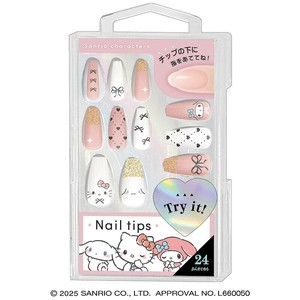 ■2025SS　新作■　サンリオキャラクターズ　ネイルチップ　リボンPK