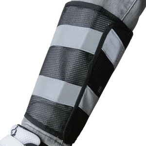メッシュキャハン メッシュ脚絆　反射テープ付き 1足