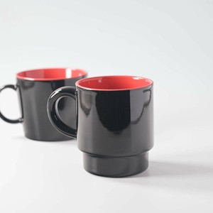 Mino ware Mug Red Western Tableware Made in Japan