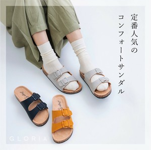 【2025春夏新作】【即納】2バンドベルトサンダル　レディース　婦人　靴　おしゃれ