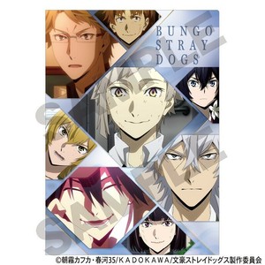 ■2025SS　新作■　文豪ストレイドッグス　シングルクリアファイル　ダスティホワイト