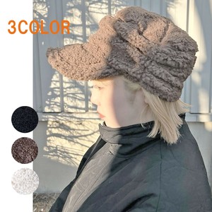 Cap Brown Ladies fashion Men's [A/W]