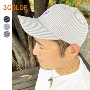 Baseball Cap Ladies fashion Stripe Patch Men's Seersucker S/S