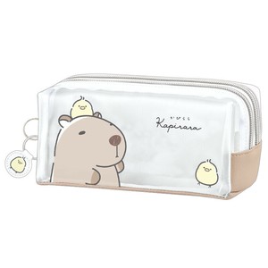 ツインファスナーペンケース かぴらら